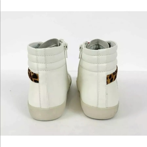 NEW Steve Madden Bumping White High Tops - 5.5 - Picture 6 of 7